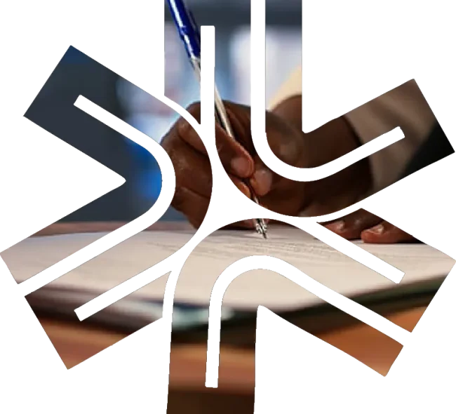 Person signing a document